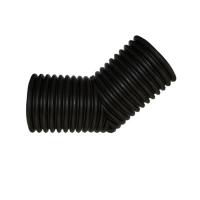 Отвод 0-45гр. SN8 ПЭ - сварной (2 сегментный)