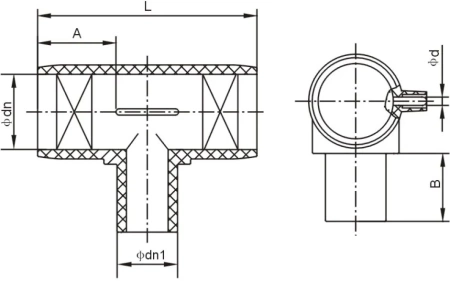 Тройник электросварной пэ100 sdr11