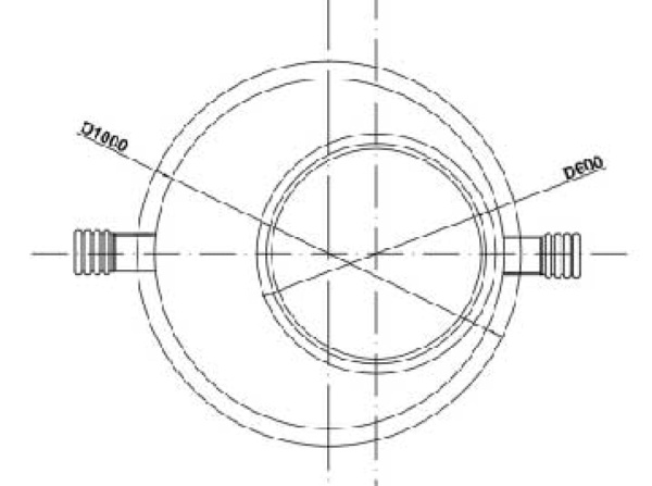 Перепадные колодцы водосливного типа